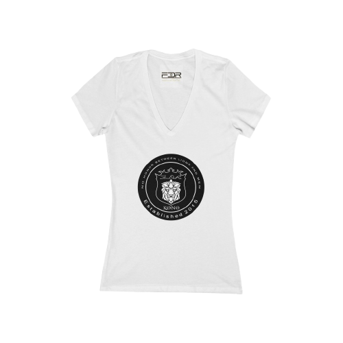 FDR Women's Jersey Short Sleeve Deep V-Neck Tee