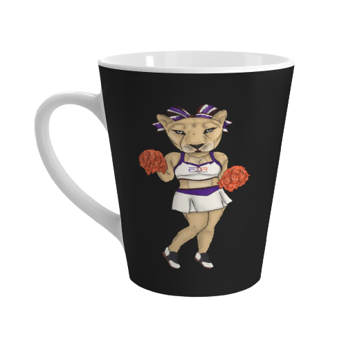 Fiesty Fiona's Latte mug