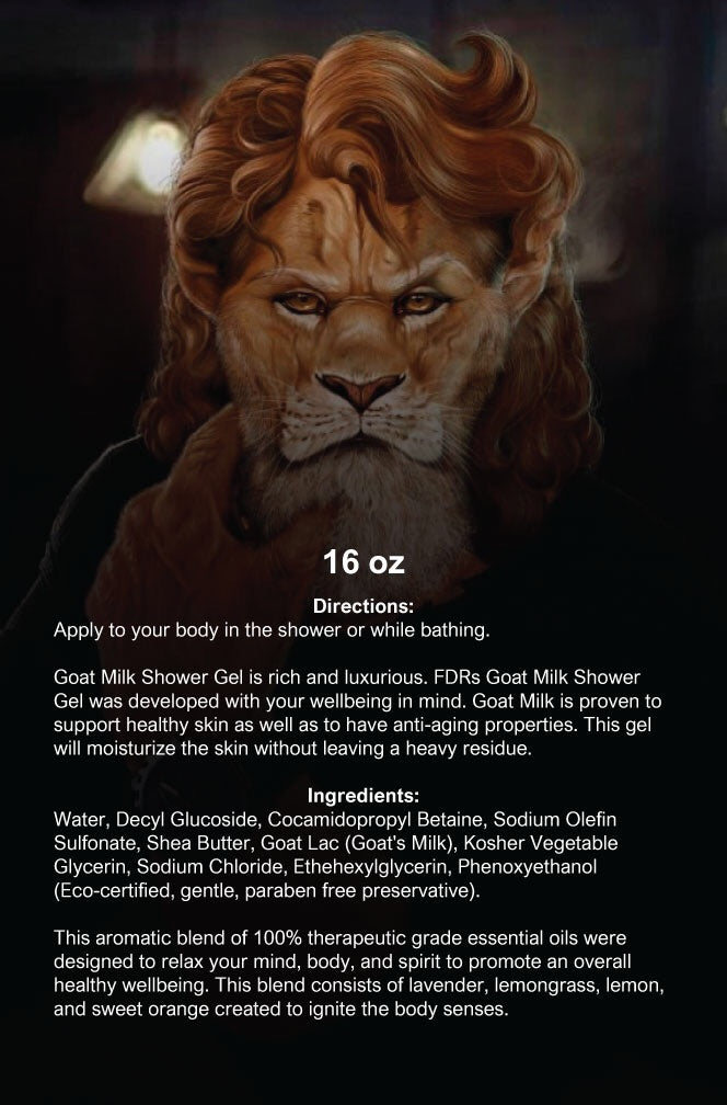 Menerals Energizing Essential Oil Goats Milk Body Wash